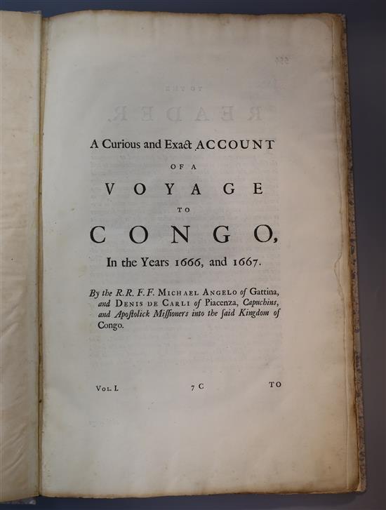 Angelo, Michael and Carli, Denis De - A Curious and Exact Account of a Voyage to Congo, in the years 1666,